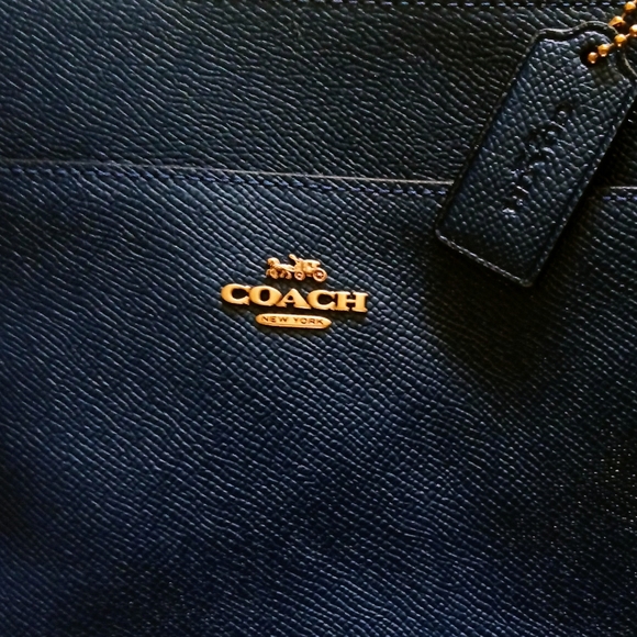 Coach Kitt Messenger Crossbody Bag Deep Blue - Picture 12 of 12